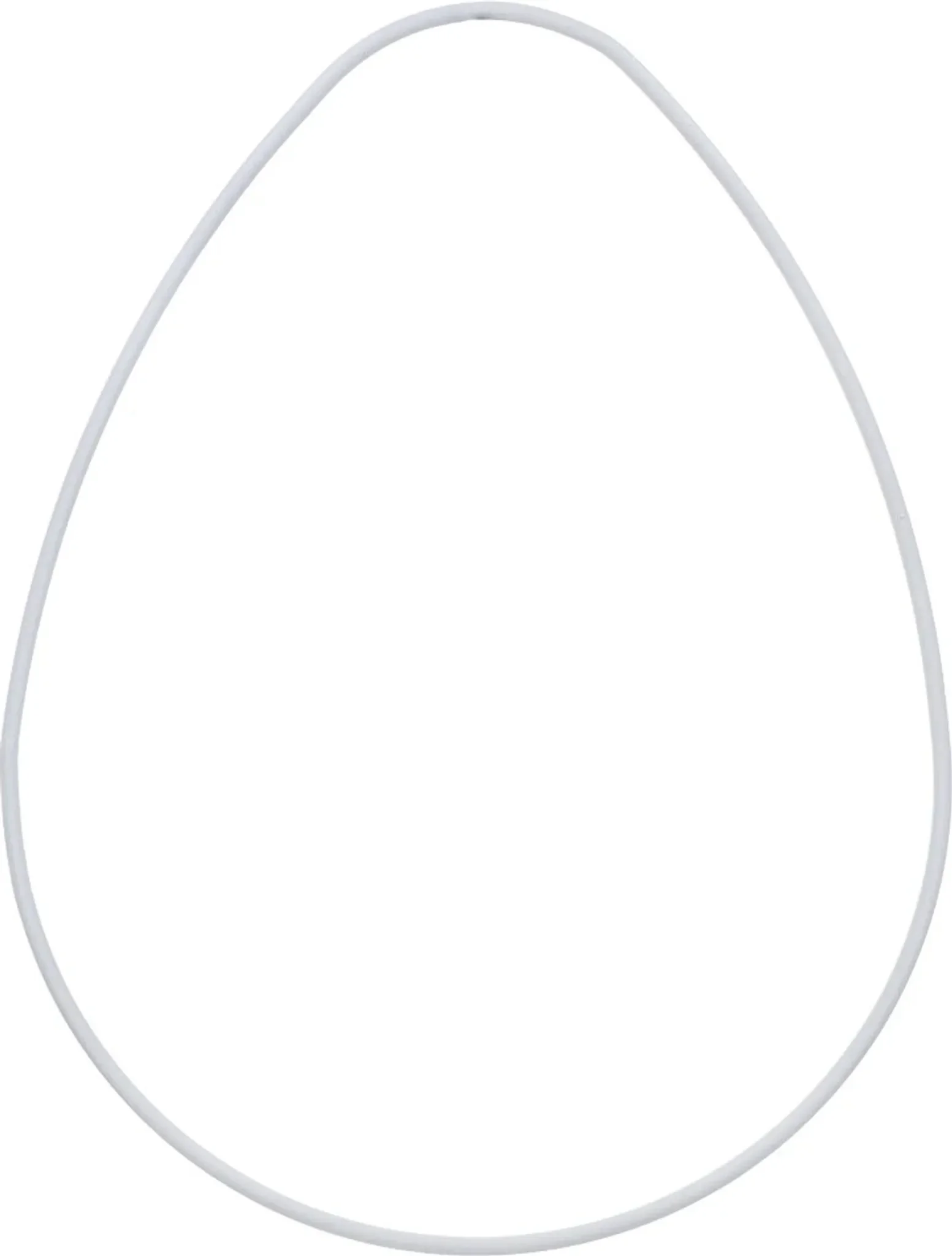 Dekolo Metallei – Weiß, 20 cm