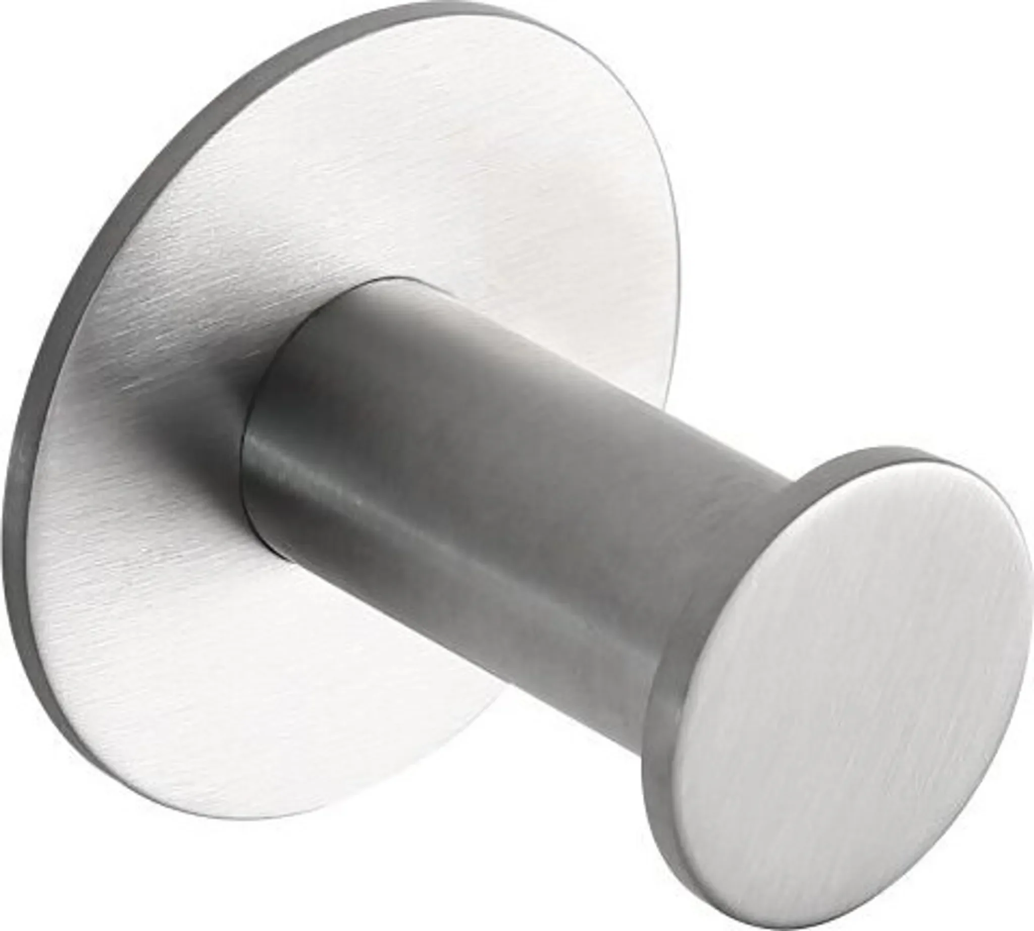 Kleiderhaken „BEASY“ – Edelstahl, gebürstet, 31×45×45 mm