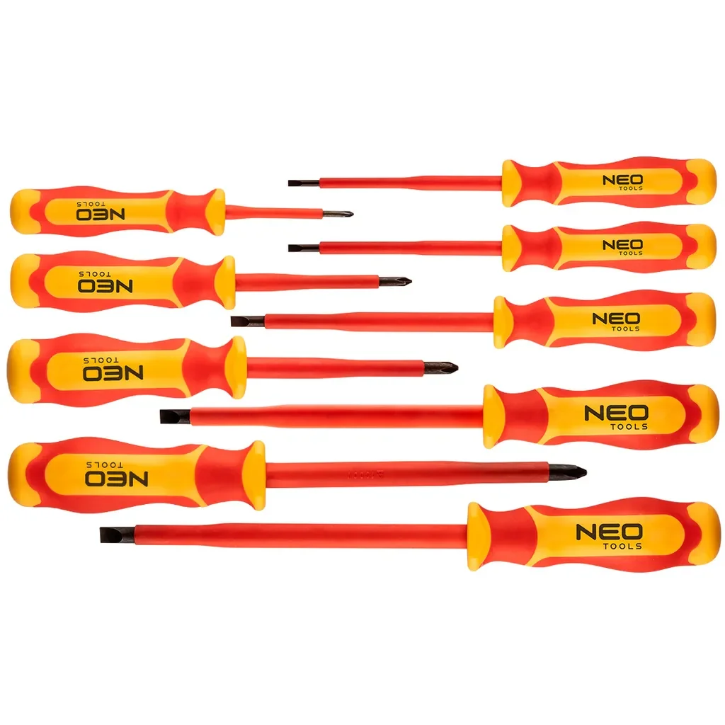 NEO TOOLS Schraubendreher Set 1000V 9tlg