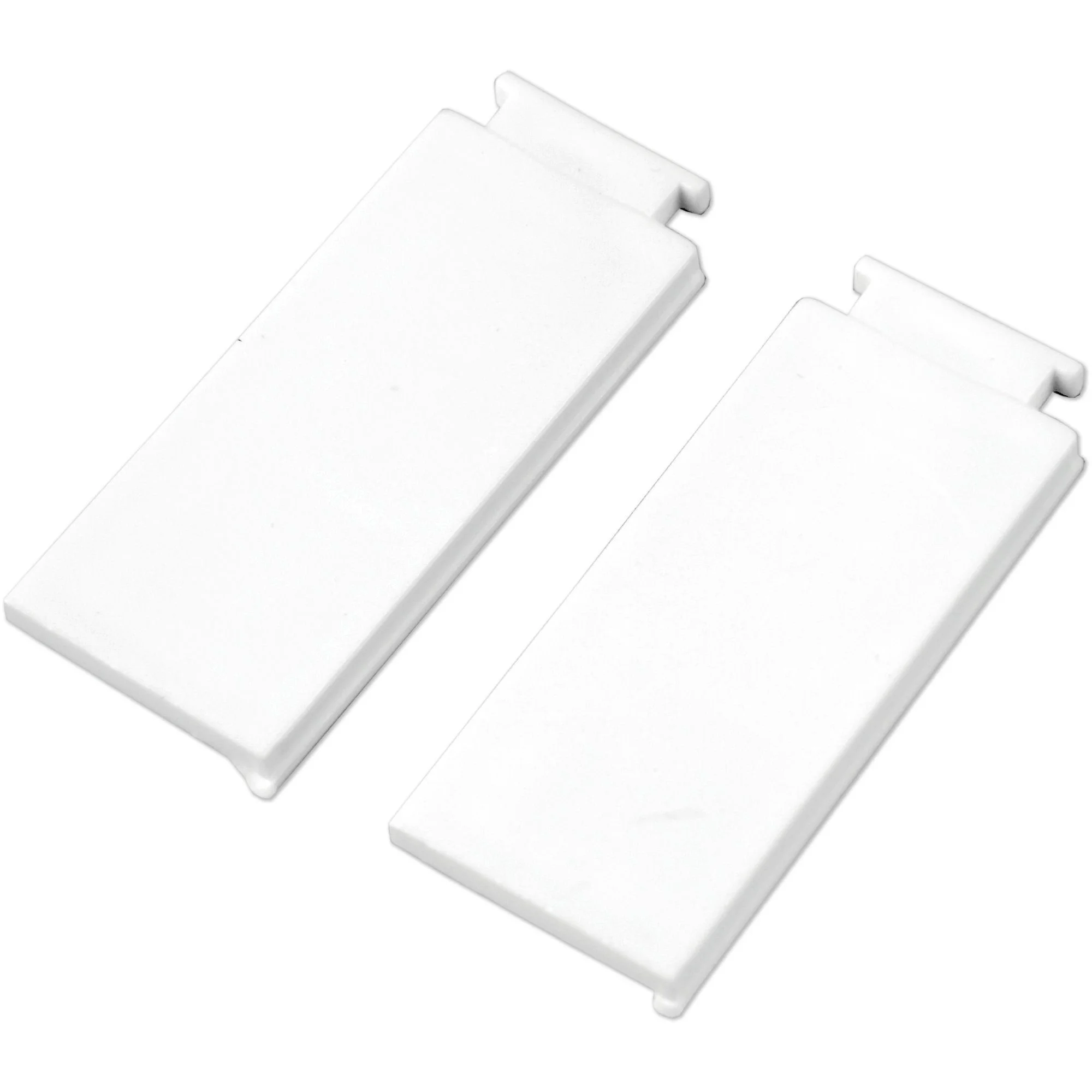 Bestlivings Zubehör für Innenlauf-Gardinenschienen – Komplettset, Kunststoff, weiß