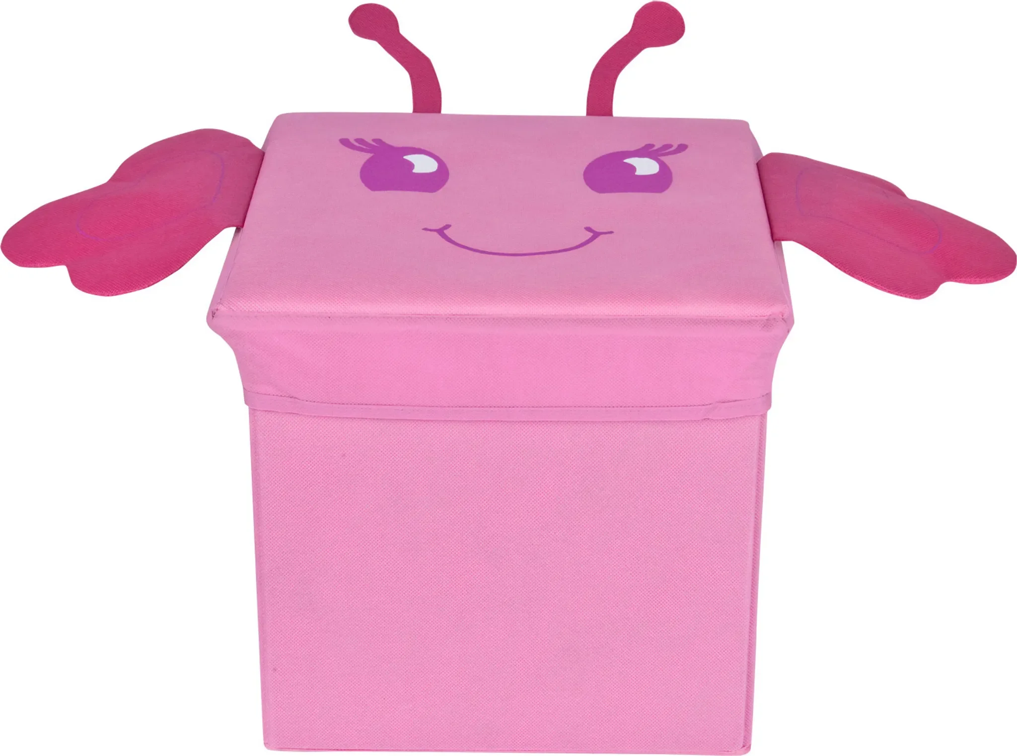 Familie24 – Kinder Aufbewahrungsbox / Spielzeugkiste „Schmetterling“