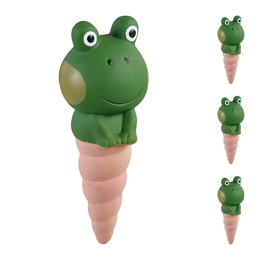 Bewässerungskugeln Frosch 4er Relaxdays