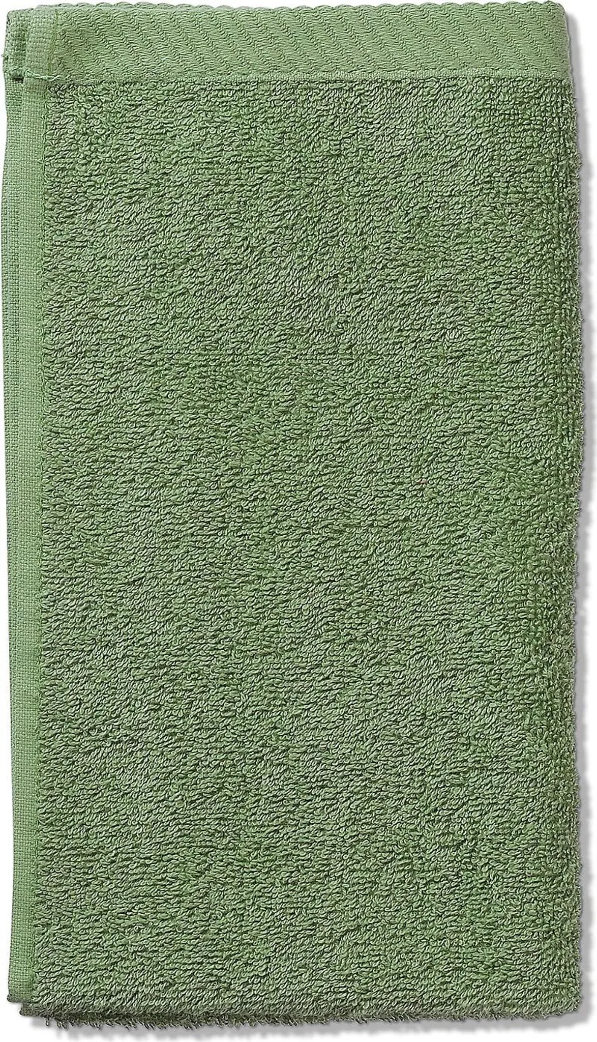 Gästetuch „Ladessa“ 30×50 cm – Moosgrün