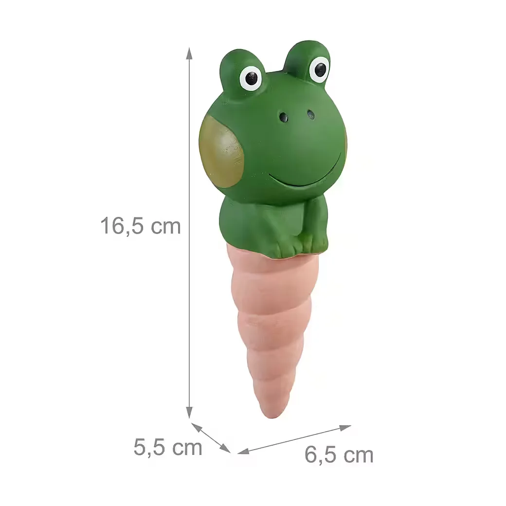 Bewässerungskugeln Frosch 4er Relaxdays