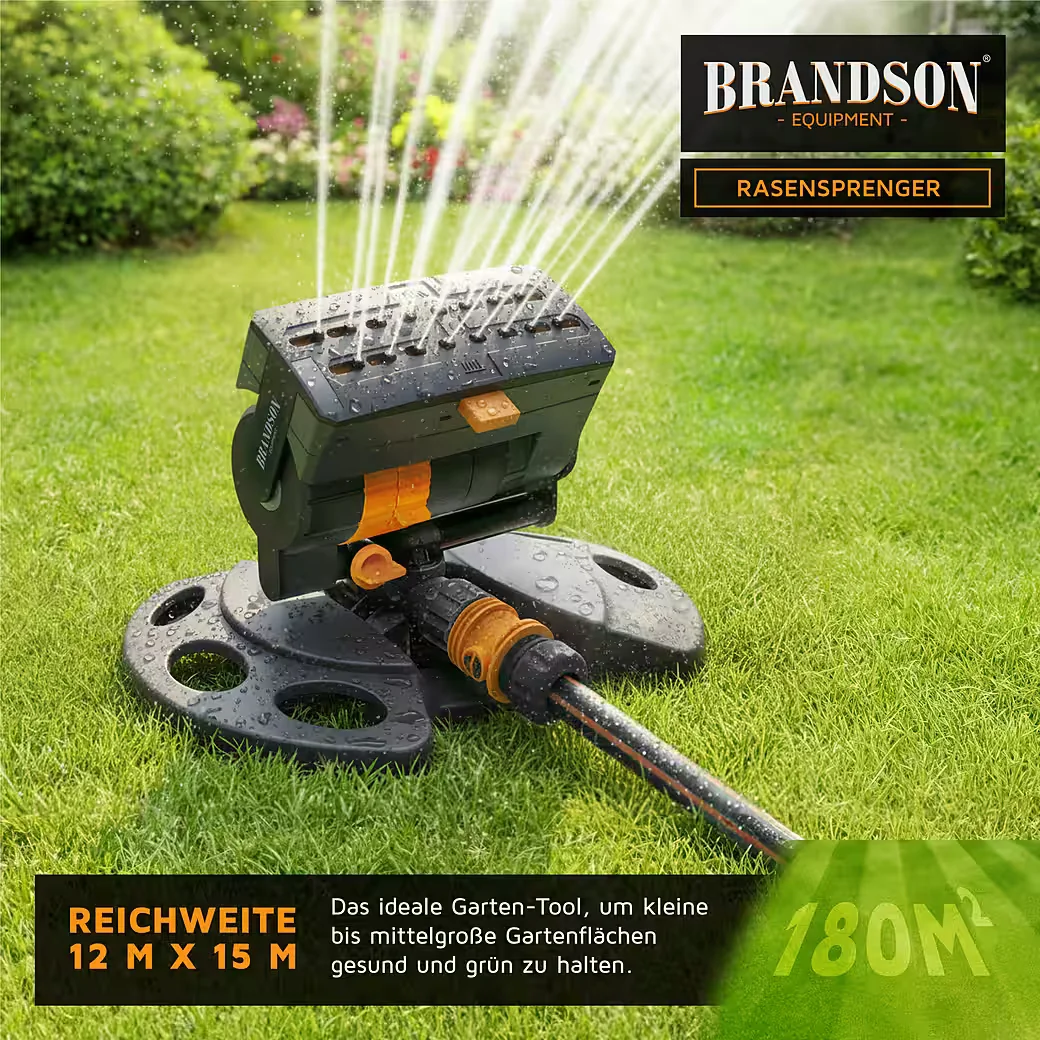 Brandson Viereckregner Rasensprenger