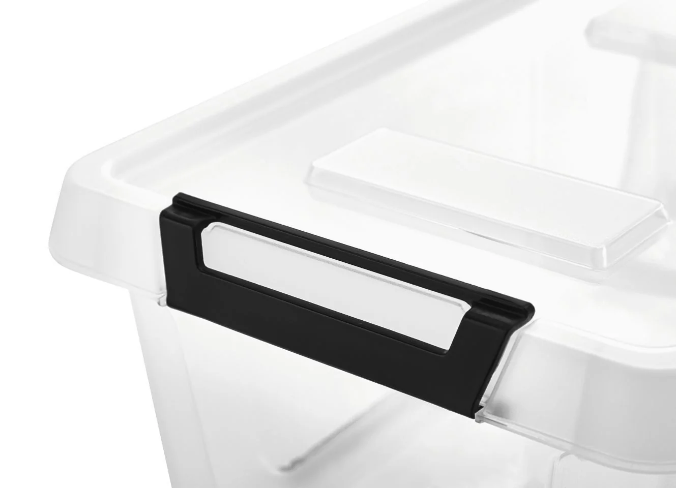 GARDISSIMO Aufbewahrungsbox 5 er Set mit Deckel "Clip" 9 Liter Kunststoff Boxen Stapelboxen