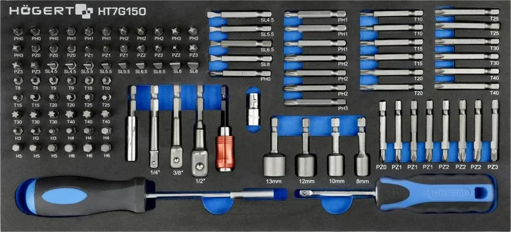 Högert Technik Bit Set HT7G150