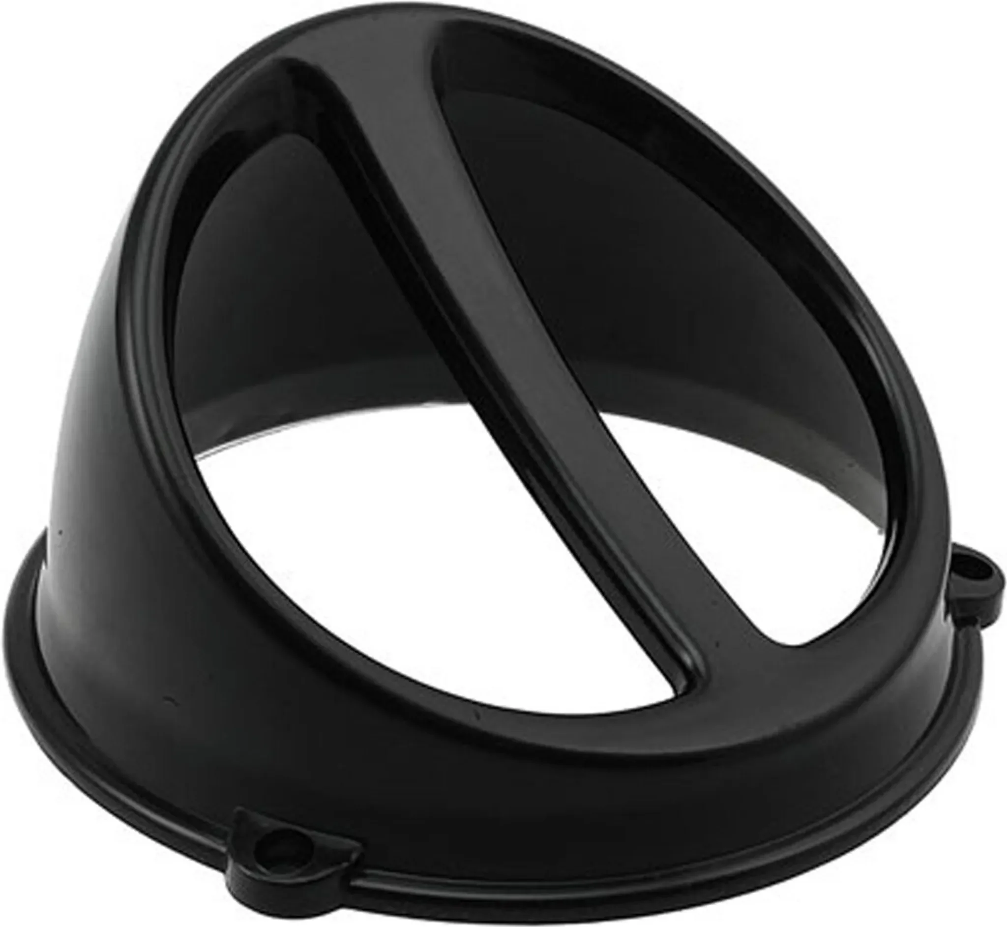 Str8 Universal Luftkanal – Schwarz, für luftgekühlte Roller, optimierte Motorkühlung & Performance