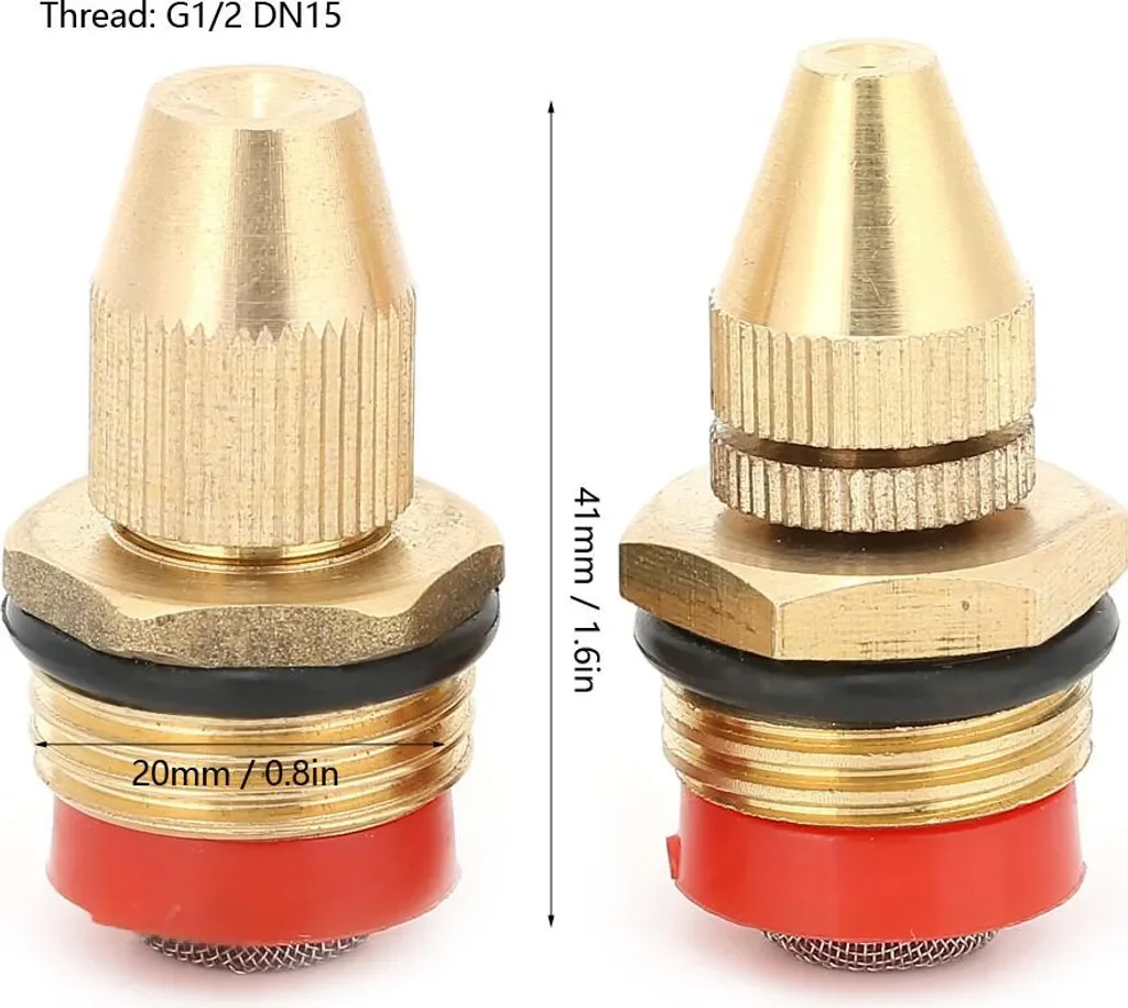 Cocosity 2er Set G1/2 DN15 Sprühdüse