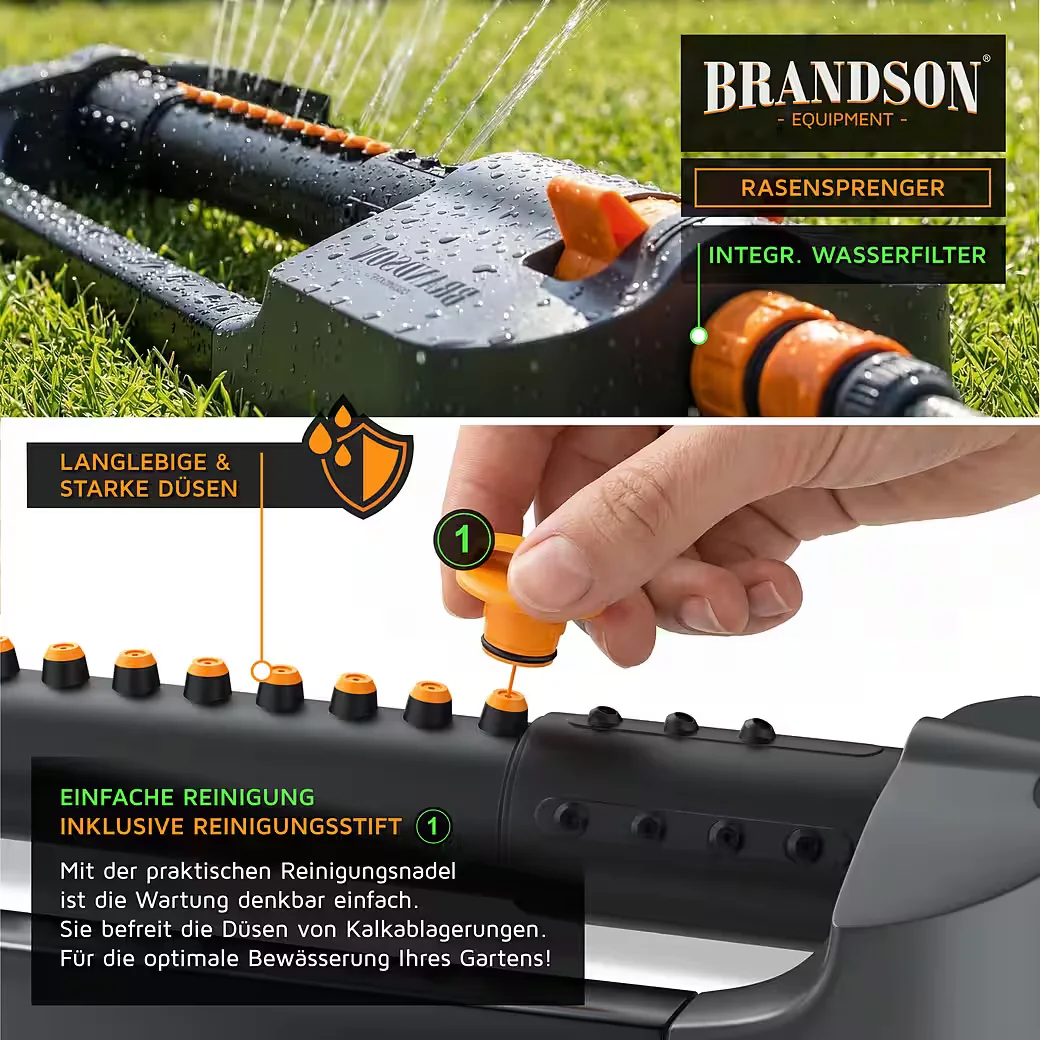 Brandson Viereckregner Rasensprenger