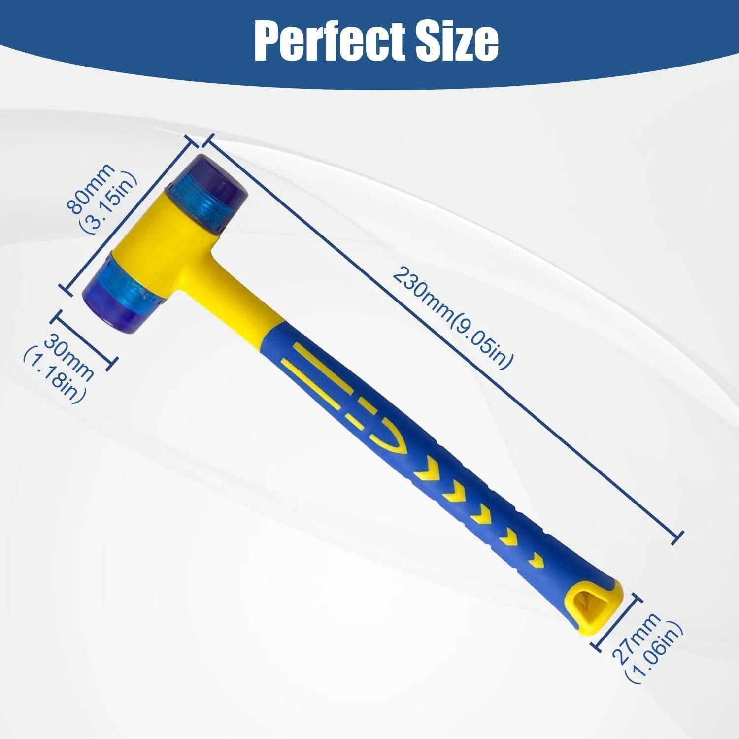 LUXUSKOLLEKTION Gummihammer 30mm