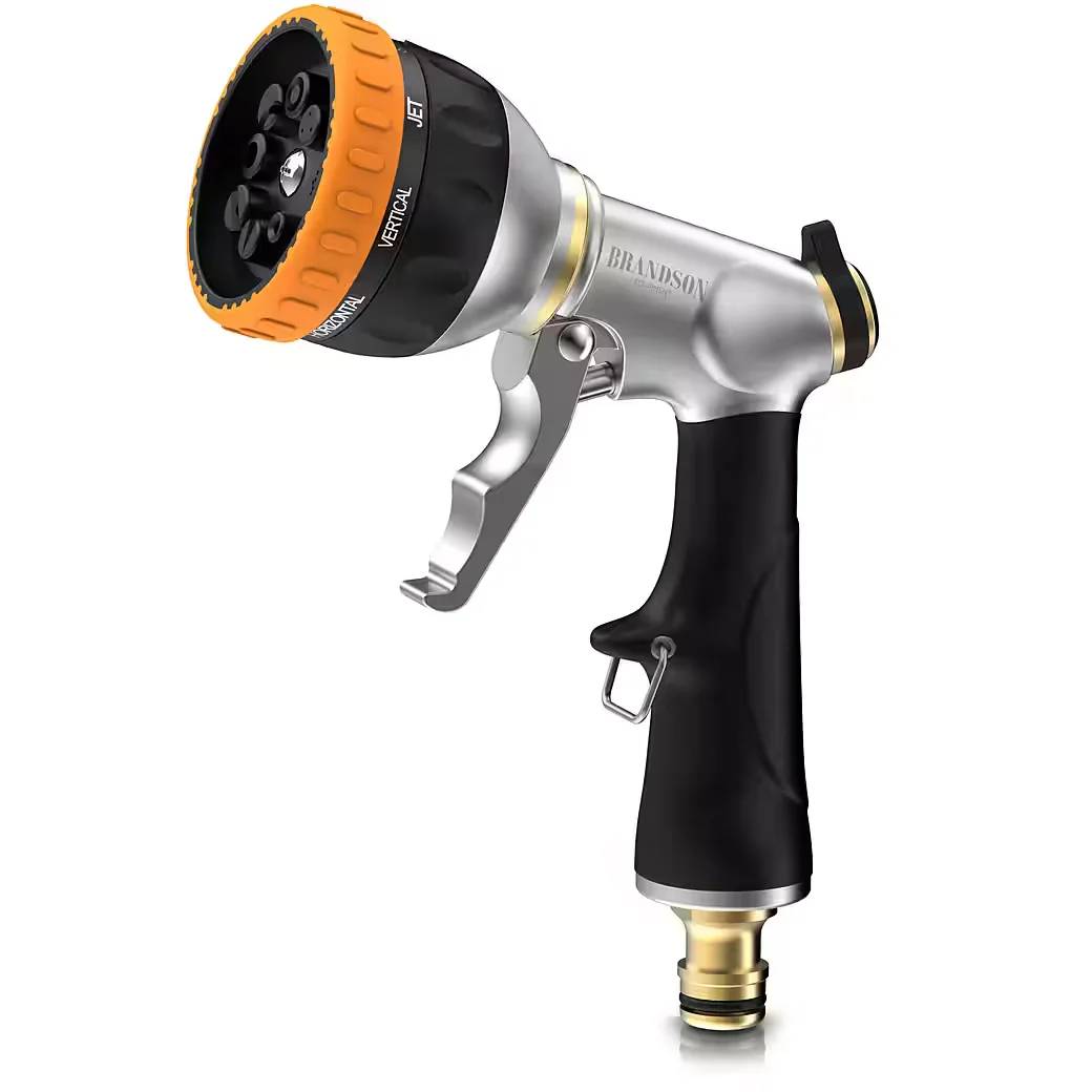 Brandson Gartenbrause Metall 8 Sprühmodi