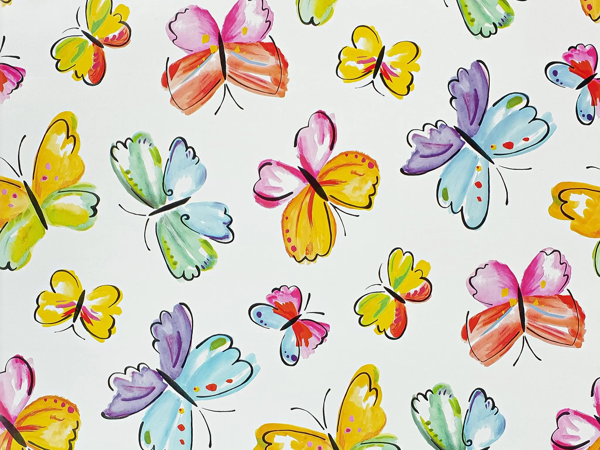 DecoMeister Möbelfolie – Schmetterlinge 45×50 cm