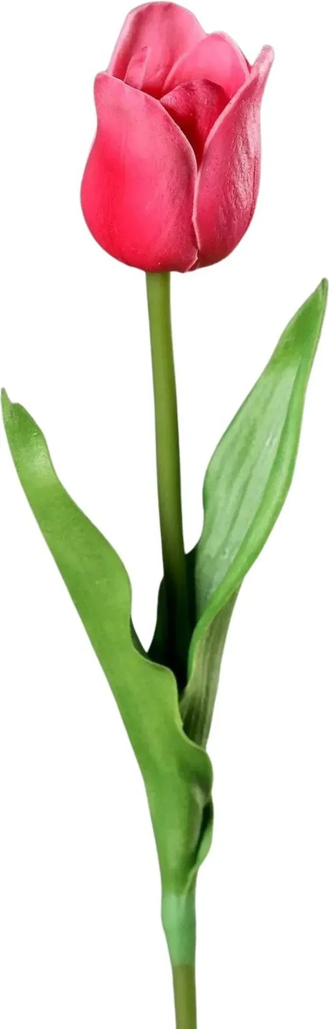 aplanta Künstliche Tulpe "Sam" – 60 cm, Real Touch, Rosa