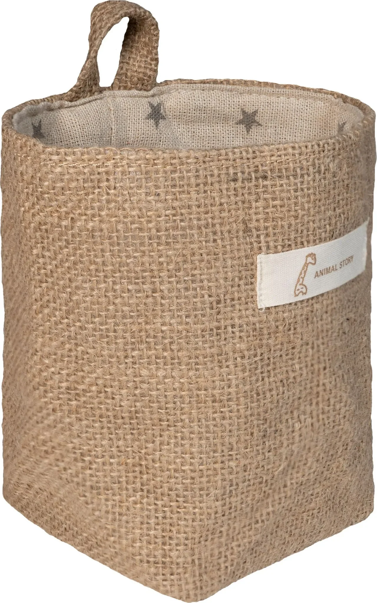 QUVIO Aufbewahrungsbeutel – Tasche / Aufbewahrungsbox mit Stern-Muster